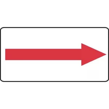 Accuform Dura-Plastic, 7 in x 14 in, Mounting Holes MADC517XT